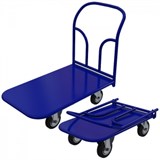 Платформенные  тележки со складной ручкой