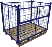 Ограждения для паллет (поддонов)