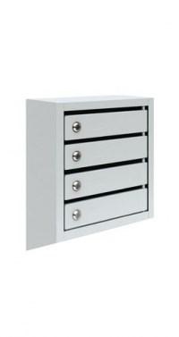 Почтовый ящик ПАКС-МЕТАЛЛ ПМ-4  четырехсекционный - фото 32163