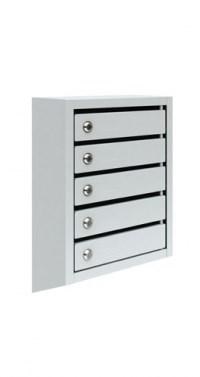 Почтовый ящик ПАКС-МЕТАЛЛ ПМ-5  пятисекционный - фото 32169