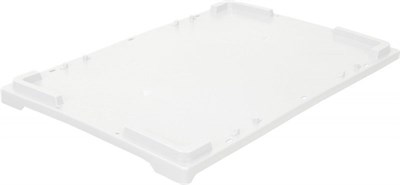 Крышка п/э 600х400 мороз. для ящиков цв. натуральный (503) - фото 42660