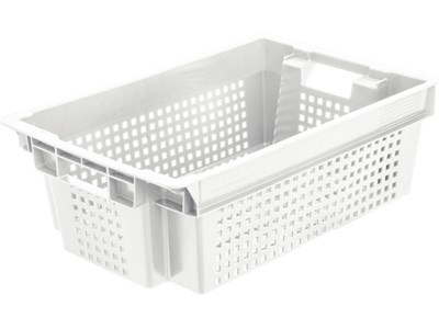 Ящик п/э 600х400х200 1,4кг. мороз. цв. натуральный (102 м)