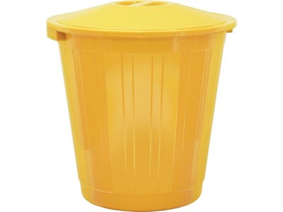 Бак с крышкой (70 л) желтый (МБ-70 желтый)