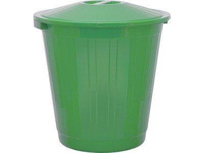 Бак с крышкой (70 л) зеленый (МБ-70 зеленый с крышкой)