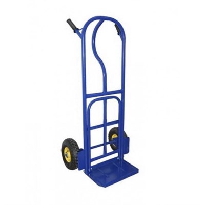 Двухколёсная тележка с откидной платформой КГ-250П, г/п 250 кг (пневматические колеса) - фото 45475