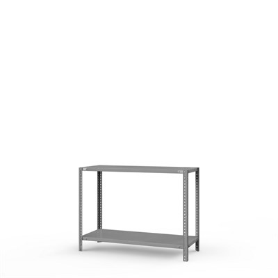 Стеллаж металлический ТС Лайт, 1000x1000x400 мм. Полки: 2 шт. металл (ТС 10100420) - фото 51028