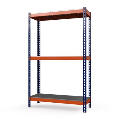 Стеллаж металлический Профи-Т 2000x1540x655 мм. Ярусы: оцинк. мет. перф. усил. 3 шт. (Т-140 P/3/У) - фото 54537