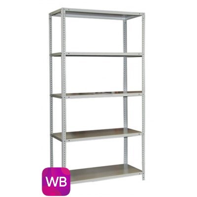 Стеллаж для ПВЗ Wildberries МС 2200х1000х400 мм, 5 полок, г/п 750 кг