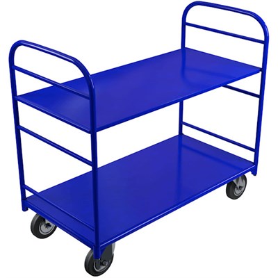 Универсальная ярусная платформенная тележка ТЯ 2/2, 6х9-4-чр-200, г/п 400 кг (основание + полка)