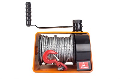 Лебедка ручная червячная TOR ЛРЧ 500 (VS) 0,5 т (без каната) - фото 58758