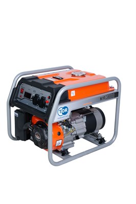 Генератор бензиновый 2,5 кВт 220В 16 л с ручным запуском TOR KM3800H - фото 58797