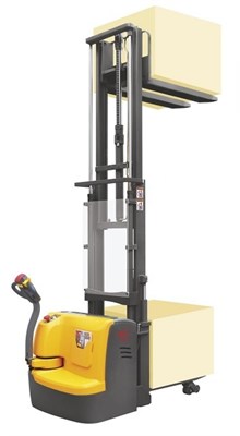 Штабелер самоходный 1,5 т 2,5 м XILIN CDDR15S двухуровневый (сопровождаемый) 24/240 В/Ач - фото 58876