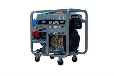 Генератор дизельный 9,0 кВт 380В/3 кВт 220В 20 л с электростартером TOR KM9000D# - фото 59608