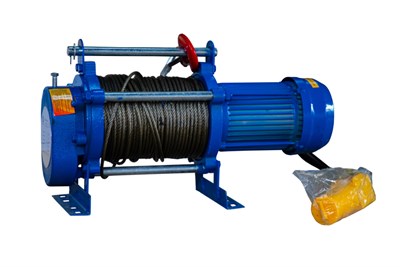 Лебедка электрическая  500 кг 100 м с канатом 220 В TOR KCD# - фото 59619