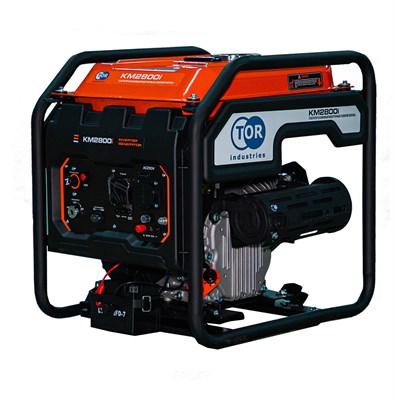 Генератор бензиновый инверторный 2,8 кВт 220В 12 л с электростартером TOR KM2800i - фото 59657