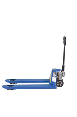 Тележка гидравлическая 2500 кг 1150 мм резиновые колеса TOR RHP(BF) PRO - фото 59768