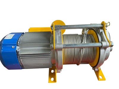 Лебедка TOR CD-500/1000-A (KCD-500/1000 kg, 220 В) с канатом 50 м (алюминиевый корпус) - фото 59781