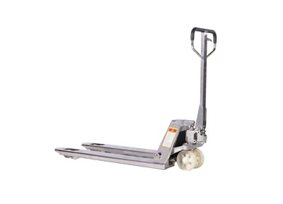 Тележка гидравлическая из нержавеющей стали 3000 кг 800 мм нейлоновые колеса TOR WH-30S - фото 59929