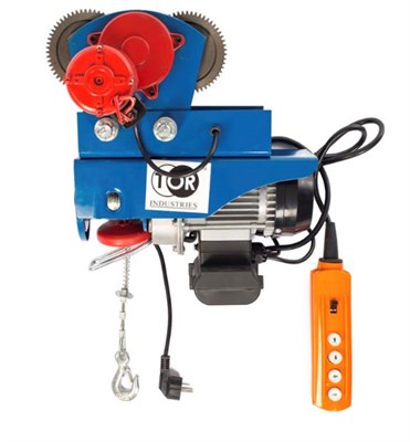 С ТЕЛЕЖКОЙ таль электрическая TOR PA 250/500 кг 20/10 м - фото 60000