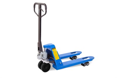Тележка гидравлическая 2500 кг 800 мм резиновые колеса TOR RHP - фото 60020
