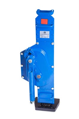 Домкрат реечный TOR ДРН 10000 10 т с низким подхватом и обрезиненной ручкой - фото 60038