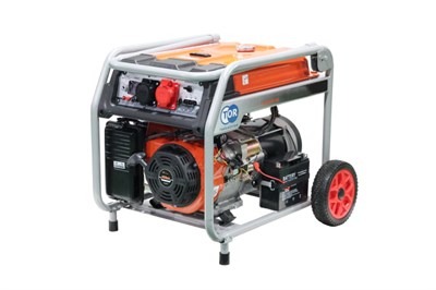 Генератор бензиновый TOR KM11000HE 8кВт 220В/380В с электростартером - фото 60056