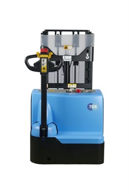 Штабелер самоходный 1,5 т 2,0 м TOR WS15H-2000SC PRO 24/85 В/Ач контр. скорости подъема - фото 60124