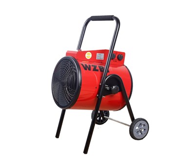 Пушка тепловая электрическая 3 кВт 220В ТЭН из нержавеющей стали TOR BJE-F3B - фото 60150