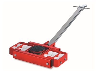 Роликовая платформа поворотная TOR X12 г/п 12 т (с ручкой) (T)# - фото 60327