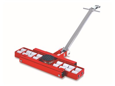 Роликовая платформа поворотная TOR X18 г/п 18 т (с ручкой) (T)# - фото 60342