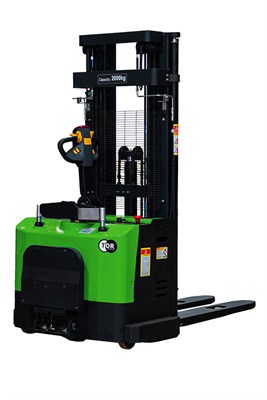 Штабелер самоходный 2,0 т 5,5 м TOR ES20T4 Li-ion 24/200 В/Ач ЭУР, Curtis, H-мачта (с платформой) - фото 60390