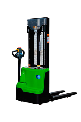 Штабелер самоходный 1,5 т 4,0 м TOR WS15H-4000SC PRO Li-ion 24/60 В/Ач контр. скорости подъема - фото 60494