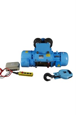 Таль передвижная  5т  6м 380В электрическая канатная TOR CD PRO - фото 60683