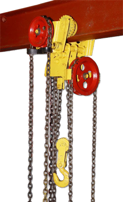 Таль ручная червячная передвижная TOR ТРЧП 5,0 т 9 м - фото 60728