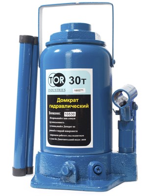 Домкрат гидравлический TOR ДГ-30 г/п 30,0 т - фото 60781