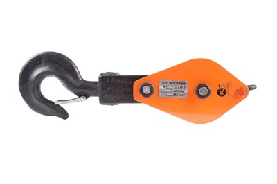 Блок монтажный двухрольный с крюком TOR 3,2 т - фото 61195