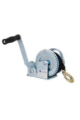 Лебедка ручная TOR ЛФ-1200 (FD) г/п 0,54 т длина ленты 10 м - фото 61388