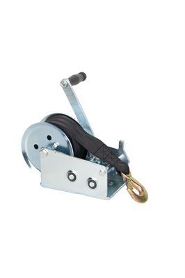 Лебедка ручная TOR ЛФ-2500 (FD) г/п 1,0 т длина ленты 10 м - фото 61393