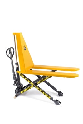 Тележка гидравлическая с ножничным подъемом 1000 кг 1150 мм полиуретановые колеса TOR HLS1000Q - фото 61444