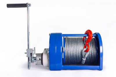 Лебедка ручная TOR ЛТ-2 (JHW) г/п 2,0 т длина троса 40 м - фото 61525