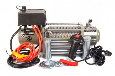 Лебедка автомобильная TOR ЛА S12000 г/п 5443 кг 28 м 12V - фото 61803