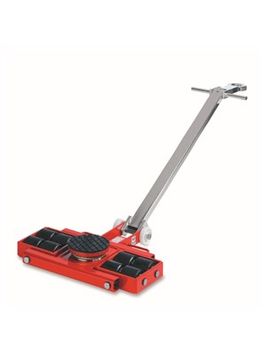 Роликовая платформа поворотная TOR X8 г/п 8 т (с ручкой) - фото 62130