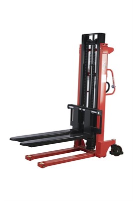 Штабелер гидравлический 2,0 т 2,5 м TOR CTY-EH с раздвижными вилами - фото 62204