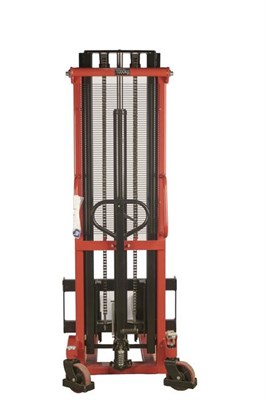 Штабелер гидравлический 1,0 т 3,0 м TOR CTY-EH с раздвижными вилами - фото 62364