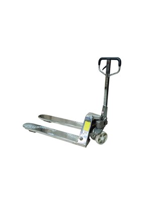 Тележка гидравлическая из нержавеющей стали 2500 кг 1150 мм нейлоновые колеса XILIN BFS - фото 62471