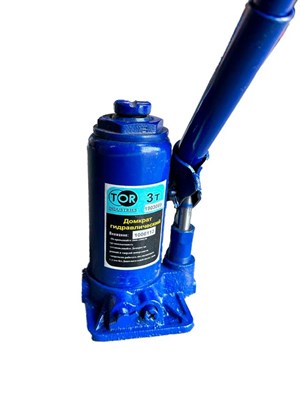Домкрат гидравлический TOR ДГ-3 г/п 3,0 т (в пластиковом кейсе) - фото 62687