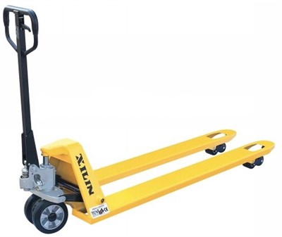 Тележка гидравлическая 2000 кг 1150 мм резиновые колеса XILIN DB - фото 62765