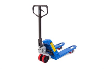 Тележка гидравлическая 2500 кг 600х550 мм полиуретановые колеса TOR RHP - фото 62846