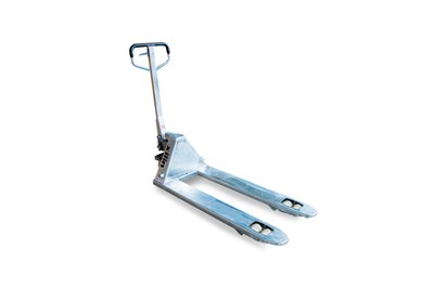 Тележка гидравлическая оцинкованная 2500 кг 1150 мм нейлоновые колеса XILIN BFG - фото 63061