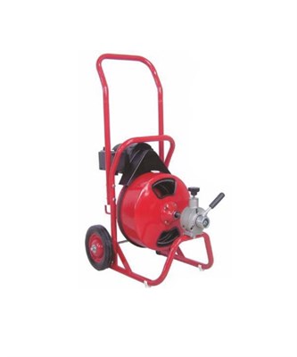 Машина для прочистки канализационных труб барабанная 32-100 мм 390 Вт TOR TD-100-D - фото 63267